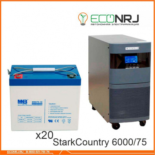 Stark Country 6000 Online, 12А + MNB MNG75-12 фото 3