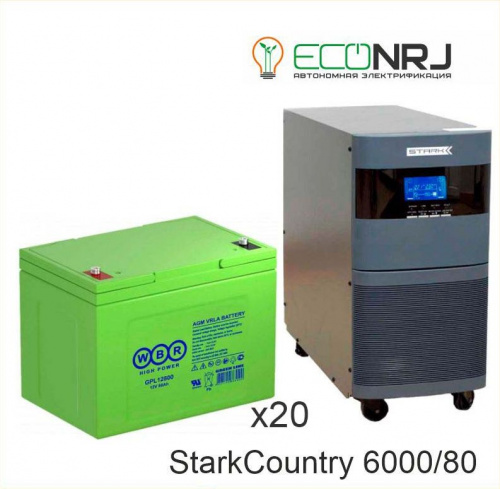 Stark Country 6000 Online, 12А + WBR GPL12800 фото 2