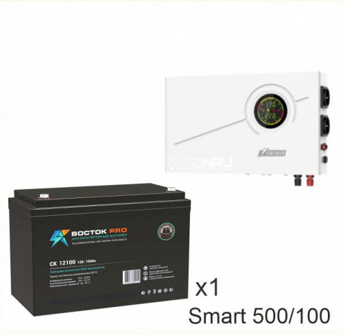 ИБП Powerman Smart 500 INV + ВОСТОК PRO СК-12100