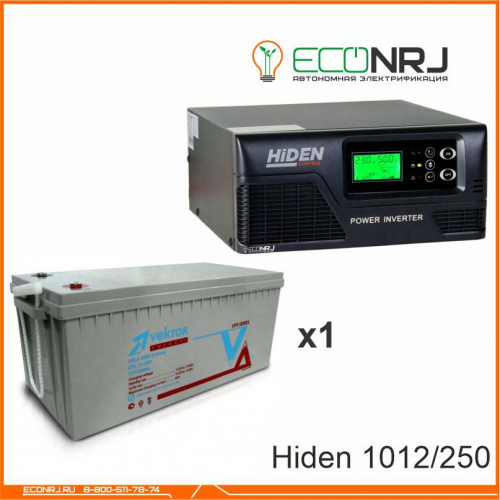 ИБП Hiden Control HPS20-1012 + Vektor GL 12-250 фото 3