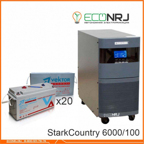 Stark Country 6000 Online, 12А + Vektor VPbC 12-100 фото 3