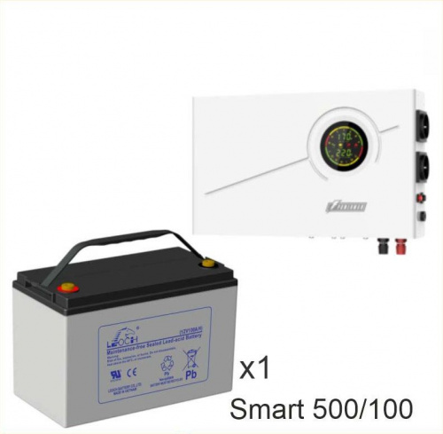 ИБП Powerman Smart 500 INV + LEOCH DJM12100