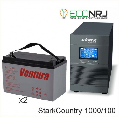 Stark Country 1000 Online, 16А + Ventura GPL 12-100 фото 2