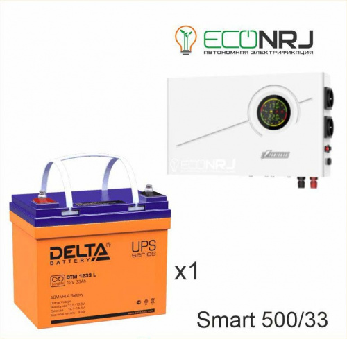 ИБП Powerman Smart 500 INV + Delta DTM 1233 L фото 2