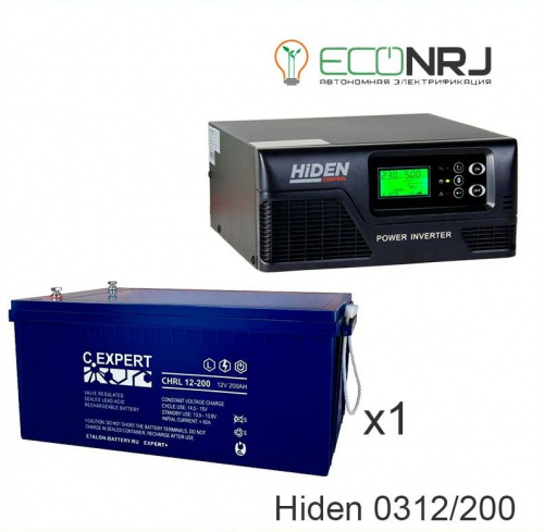 ИБП Hiden Control HPS20-0312 + ETALON CHRL 12-200 фото 2