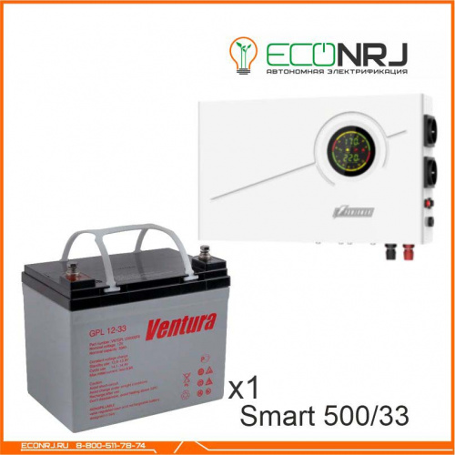 ИБП Powerman Smart 500 INV + Ventura GPL 12-33 фото 3