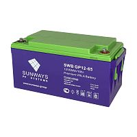 Аккумуляторная батарея SUNWAYS GP 12-65