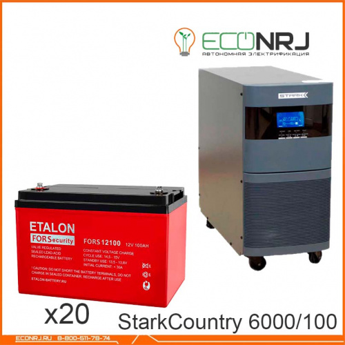 Stark Country 6000 Online, 12А + ETALON FORS 12100 фото 2