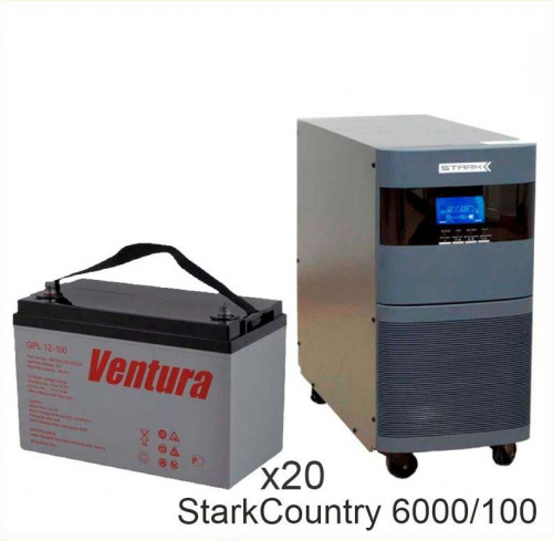 Stark Country 6000 Online, 12А + Ventura GPL 12-100