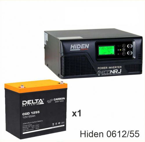 ИБП Hiden Control HPS20-0612 + Delta CGD 1255