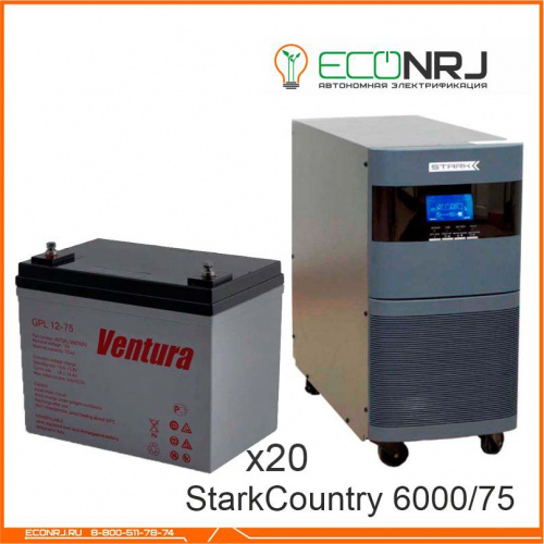 Stark Country 6000 Online, 12А + Ventura GPL 12-75 фото 3