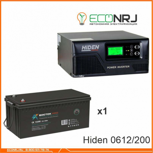 ИБП Hiden Control HPS20-0612 + ВОСТОК PRO СК-12200 фото 3