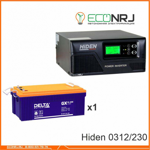 ИБП Hiden Control HPS20-0312 + Delta GX 12-230 фото 3