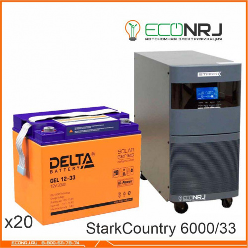 Stark Country 6000 Online, 12А + Delta GEL 12-33 фото 3