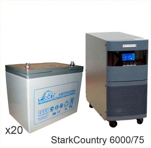 Stark Country 6000 Online, 12А + LEOCH DJM1275