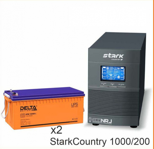 Stark Country 1000 Online, 16А + Delta DTM 12200 L