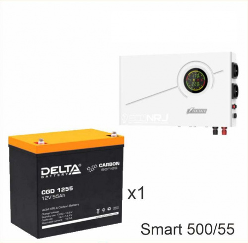 ИБП Powerman Smart 500 INV + Delta CGD 1255