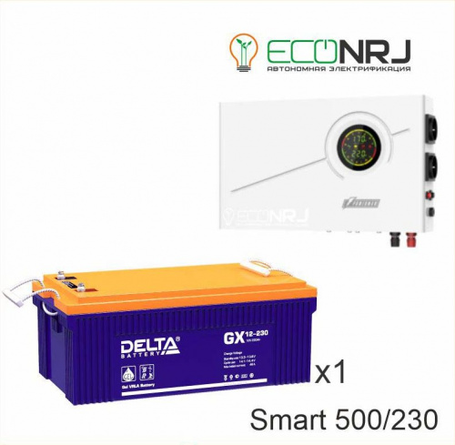 ИБП Powerman Smart 500 INV + Delta GX 12-230 фото 2