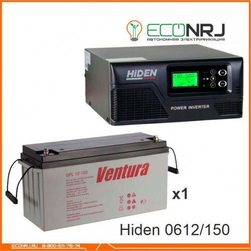 ИБП Hiden Control HPS20-0612 + Ventura GPL 12-150 фото 3