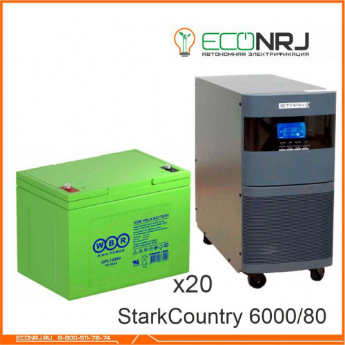 Stark Country 6000 Online, 12А + WBR GPL12800 фото 3