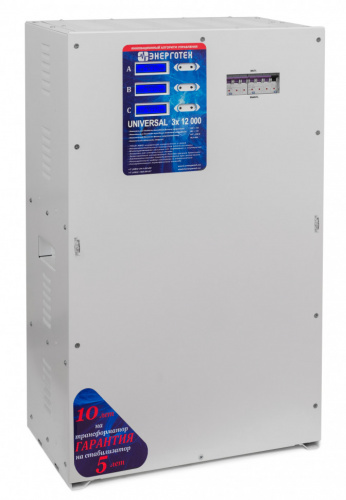 ЭНЕРГОТЕХ UNIVERSAL 12000(HV)х3 фото 2