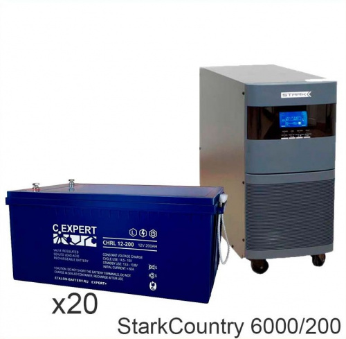 Stark Country 6000 Online, 12А + ETALON CHRL 12-200