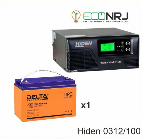 ИБП Hiden Control HPS20-0312 + Delta DTM 12100 L фото 3