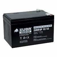 Аккумуляторная батарея для ИБП ZUBR GP12-12 12V12Ah