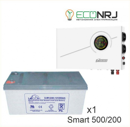 ИБП Powerman Smart 500 INV + LEOCH DJM12200 фото 2