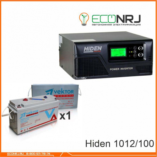 ИБП Hiden Control HPS20-1012 + Vektor VPbC 12-100 фото 2