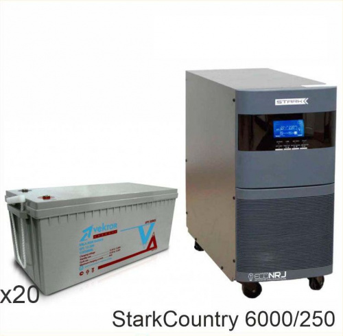 Stark Country 6000 Online, 12А + Vektor GL 12-250