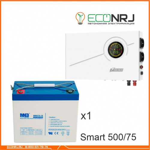 ИБП Powerman Smart 500 INV + MNB MNG75-12 фото 3