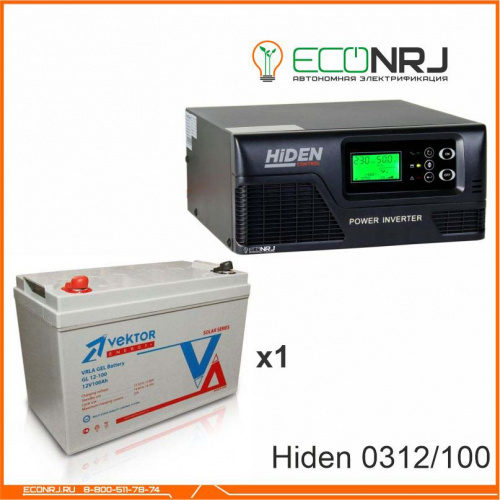 ИБП Hiden Control HPS20-0312 + Vektor GL 12-100 фото 3