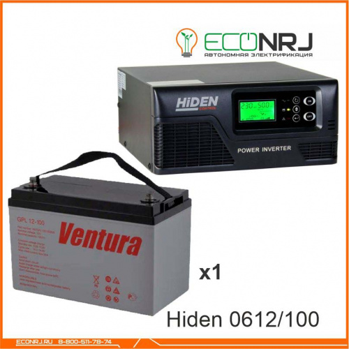 ИБП Hiden Control HPS20-0612 + Ventura GPL 12-100 фото 3