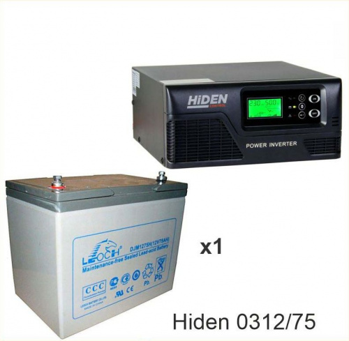 ИБП Hiden Control HPS20-0312 + LEOCH DJM1275