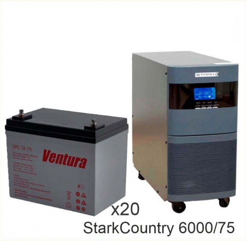 Stark Country 6000 Online, 12А + Ventura GPL 12-75