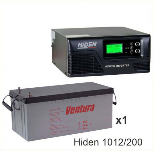 ИБП Hiden Control HPS20-1012 + Ventura GPL 12-200