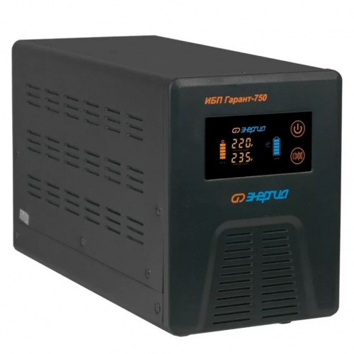 Инвертор (ИБП) Энергия Гарант-750 + Аккумуляторная батарея Vektor VPbC12-150 фото 2