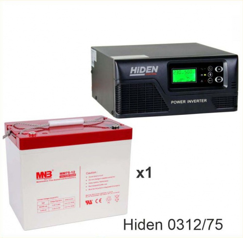 ИБП Hiden Control HPS20-0312 + MNB MМ75-12