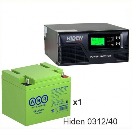 ИБП Hiden Control HPS20-0312 + WBR GPL12400