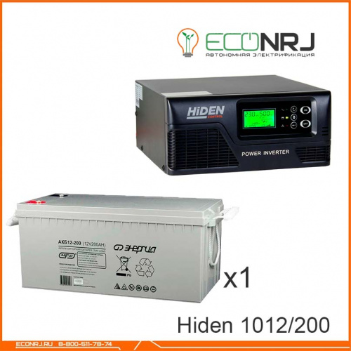 ИБП Hiden Control HPS20-1012 + Энергия АКБ 12–200 фото 2