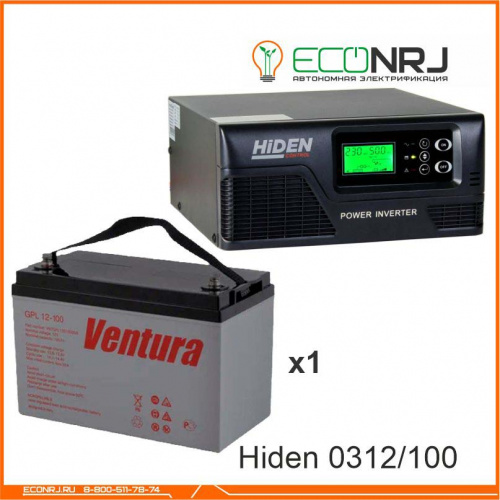 ИБП Hiden Control HPS20-0312 + Ventura GPL 12-100 фото 3