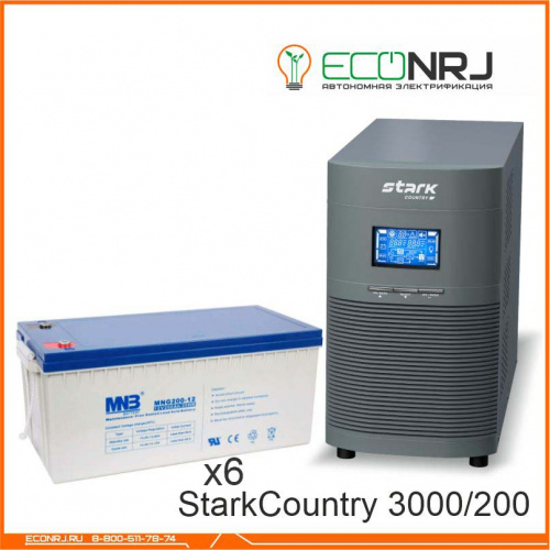 Stark Country 3000 Online, 12А + MNB MNG200-12 фото 3