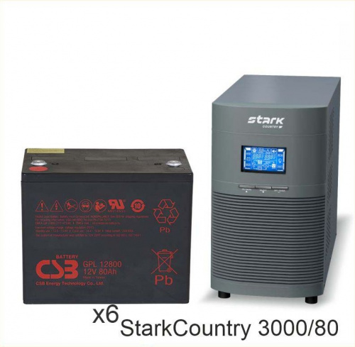 Stark Country 3000 Online, 12А + CSB GPL12800