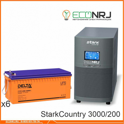 Stark Country 3000 Online, 12А + Delta DTM 12200 L фото 3