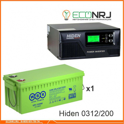 ИБП Hiden Control HPS20-0312 + WBR GPL122000 фото 3