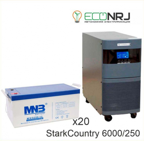 Stark Country 6000 Online, 12А + MNB MNG250-12 фото 2