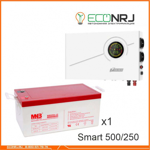 ИБП Powerman Smart 500 INV + MNB MМ250-12 фото 3