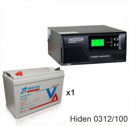 ИБП Hiden Control HPS20-0312 + Vektor GL 12-100