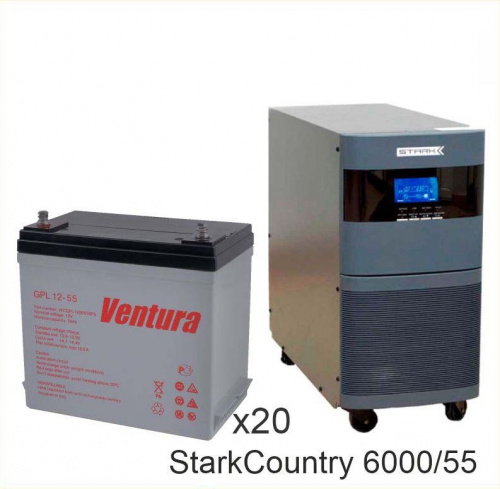 Stark Country 6000 Online, 12А + Ventura GPL 12-55